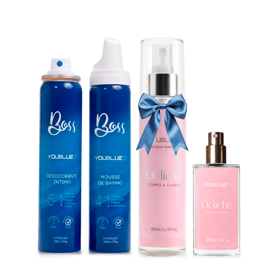 Kit 4 Produtos YouBlue