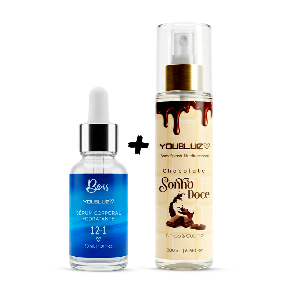 Kit Sérum Boss + Body Splash Chocolate
