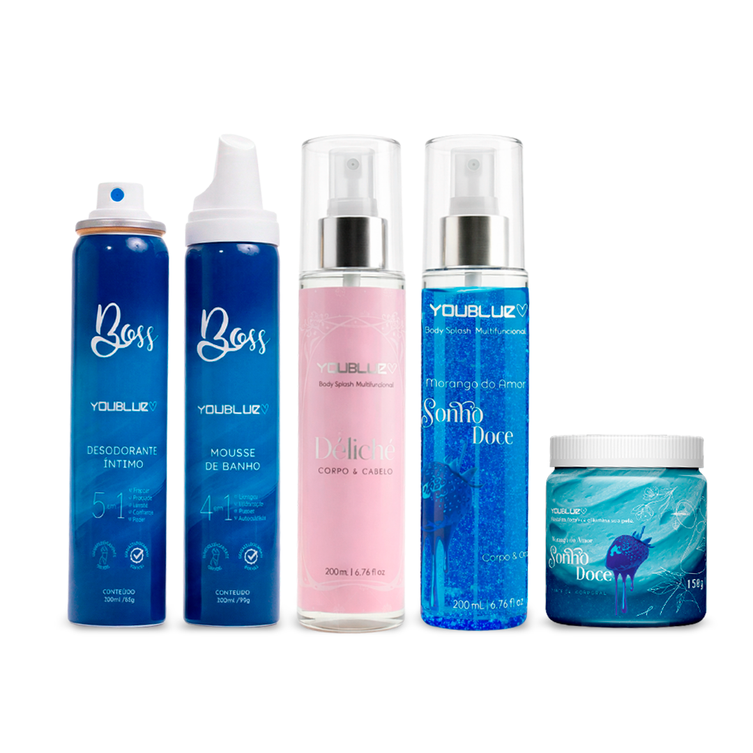 Kit 5 Produtos YouBlue