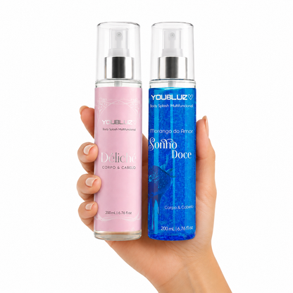 Kit Body Splash Morango do Amor + Body Splash Deliché