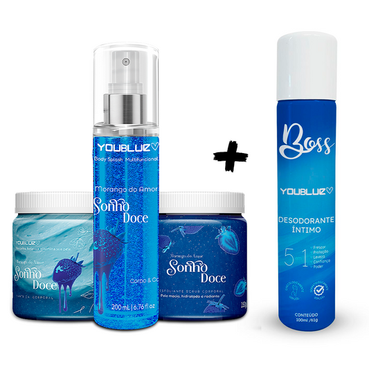 Kit Morango do Amor + Desodorante íntimo