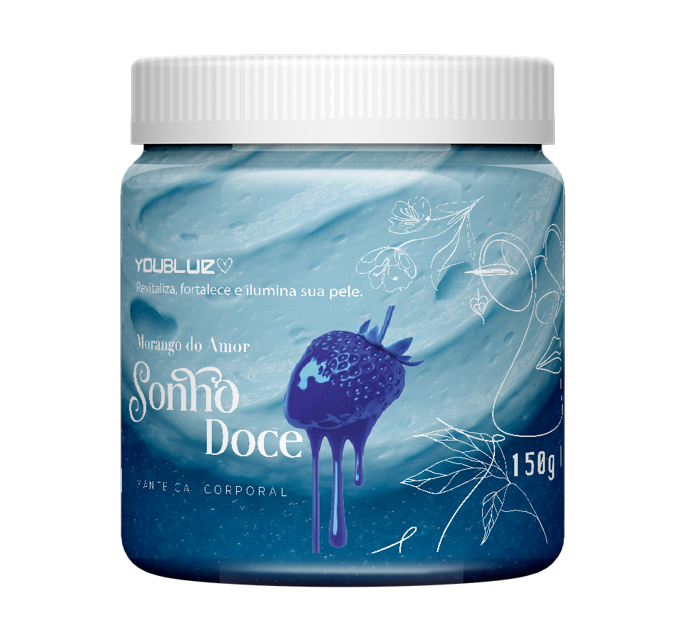 Manteiga Corporal Sonho Doce - Morango do Amor