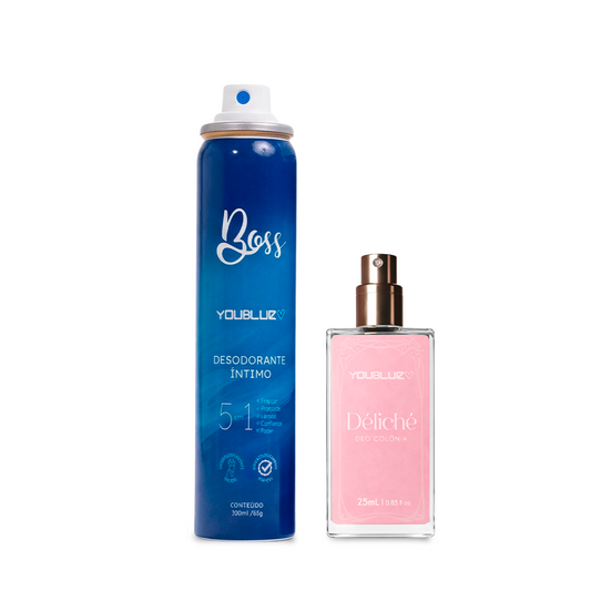 Kit Desodorante íntimo + Perfume Déliché