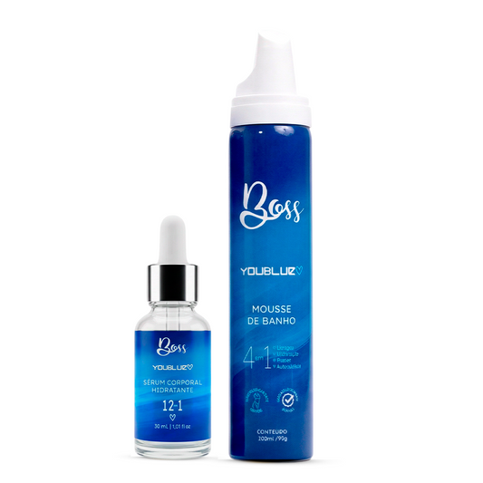 Kit Mousse de Banho + Sérum Íntimo Clareador
